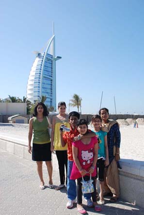 Dubai Photo-shoot in-front of Burj-Al-Arab