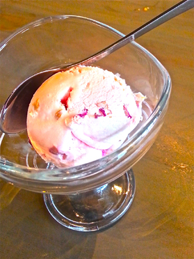 Rose Ice cream