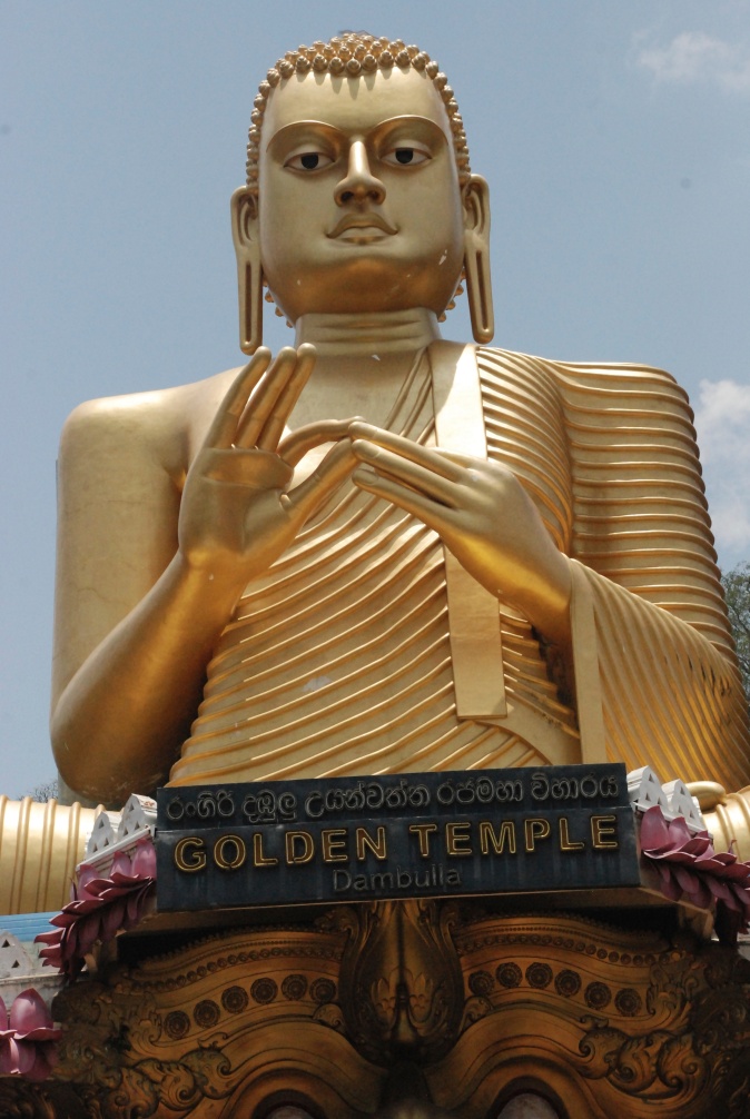  Golden Temple of Dambulla is a World Heritage Site in Sri Lanka