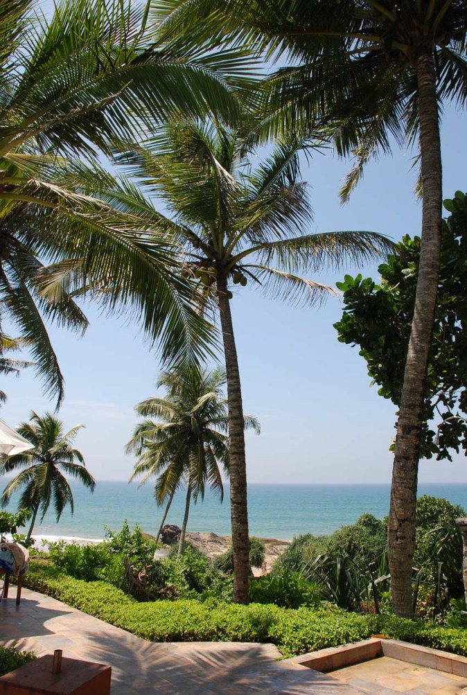 View of Indian Ocean in Bentota in Srilanka