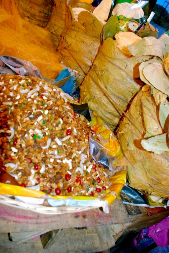 Dried fruits sold during Eid in the Muslim neighbourhood of Park Circus, Kolkata