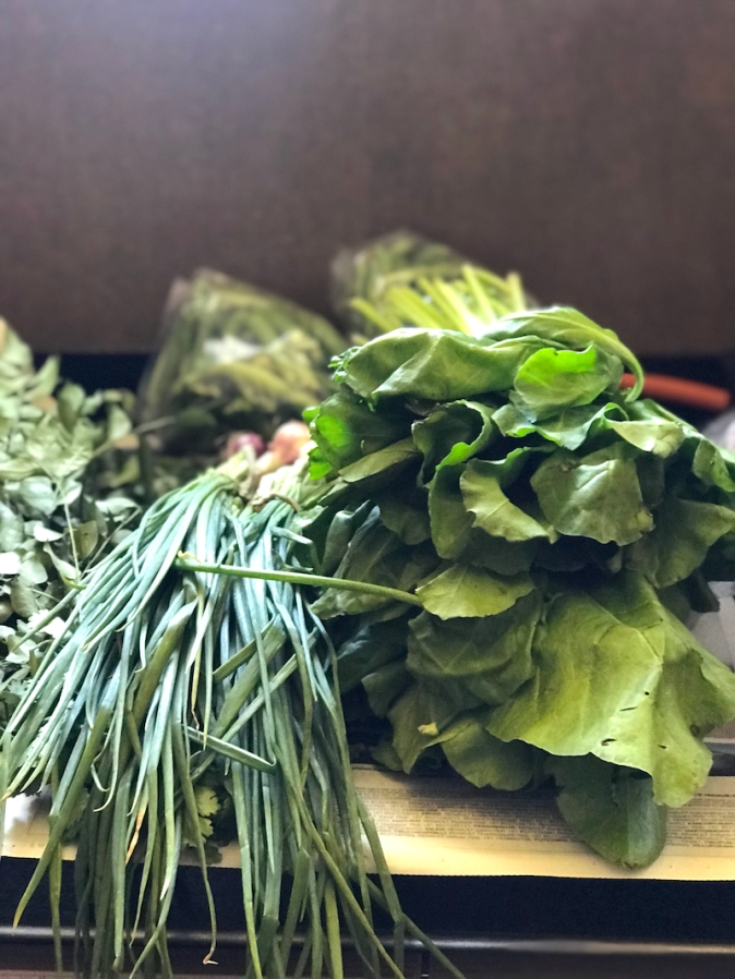 Farm fresh leafy greens and other vegetables from Ansio 