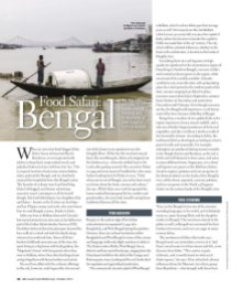 Food Safari of Bengali featuring Ishita B Saha in BBC GoodFood Middle East
