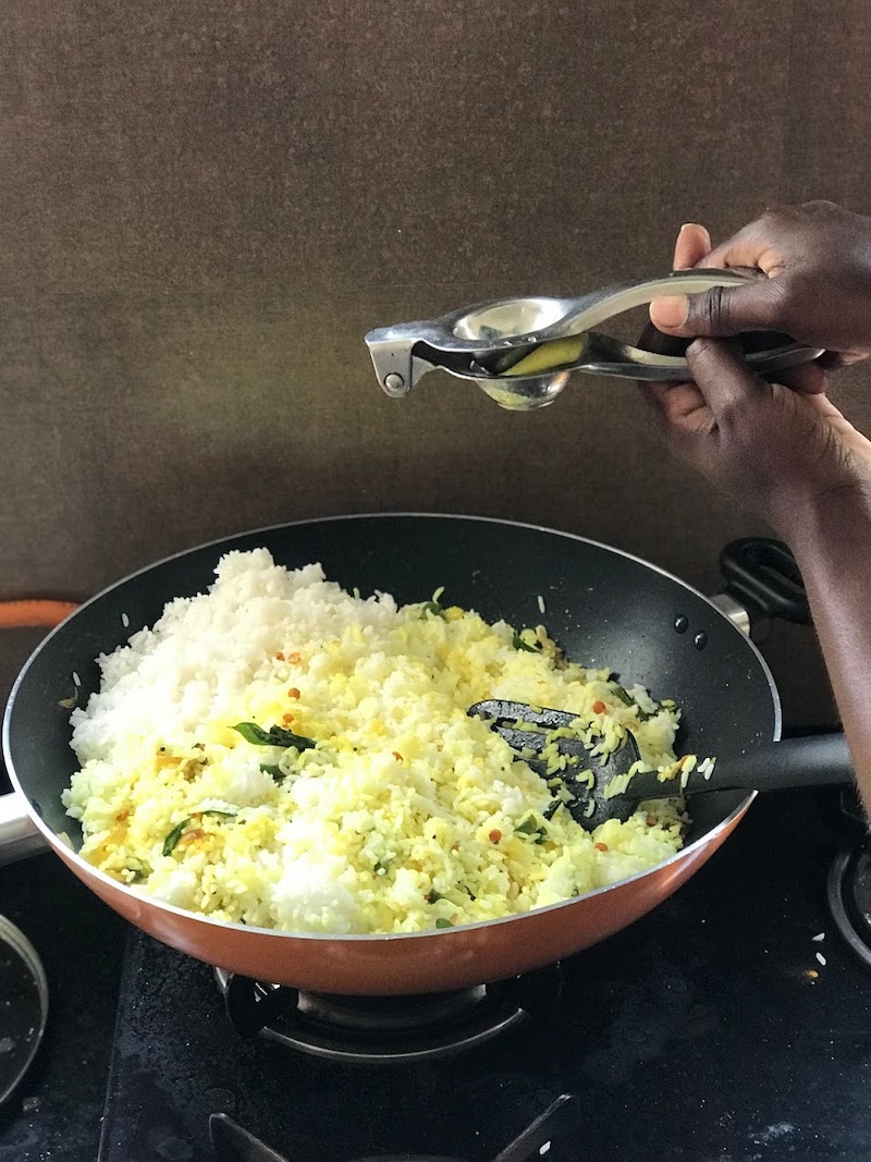 Lemon Rice, a delicate and fragrant rice preparation